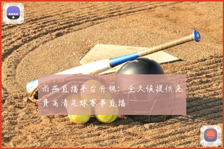 雨燕直播平台升级：全天候提供免费高清足球赛事直播